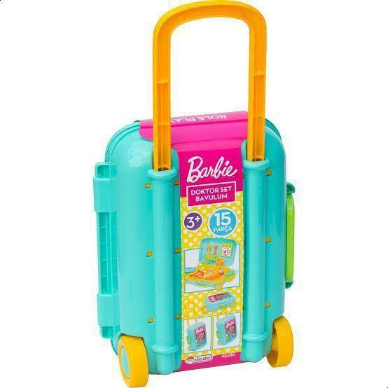 Dede 3480 Barbie Doctor Set Luggage - BumbleToys - 5-7 Years, Barbie, Cecil, Girls, Roleplay