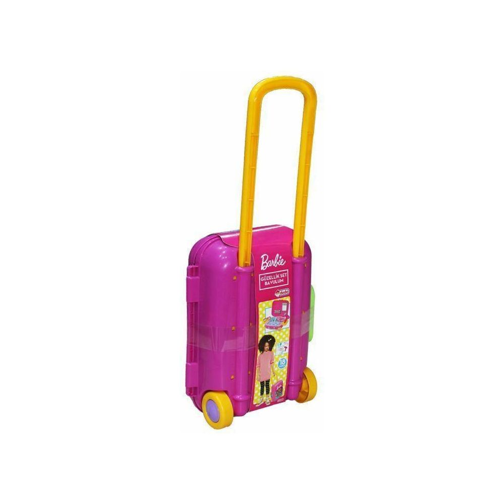 Dede 3486 Barbie Beauty Set Luggage 18 Pieces - BumbleToys - 5-7 Years, Barbie, Cecil, Girls, Roleplay