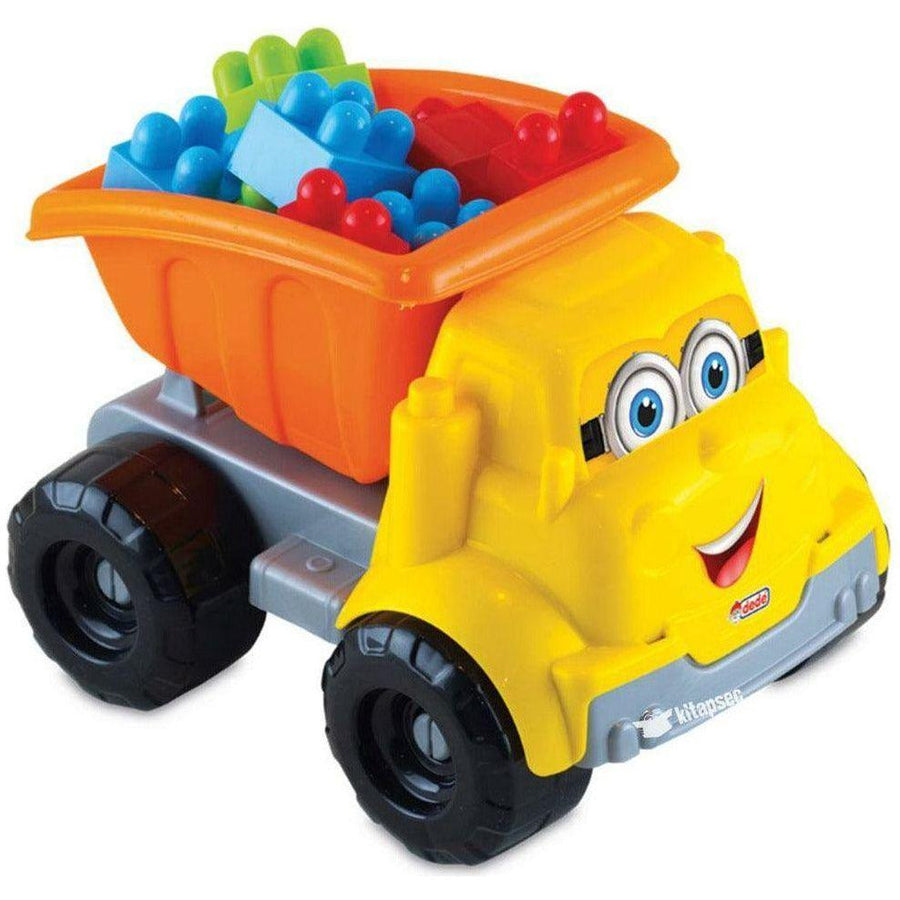 Dede 3488 Art Craft Small Truck With 20 Blocks