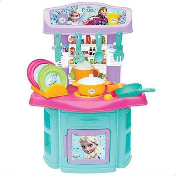 Dede 3565 Frozen Chef Kitchen 16 Pieces - BumbleToys - 5-7 Years, Cecil, Frozen, Girls, Kitchen & Play Sets