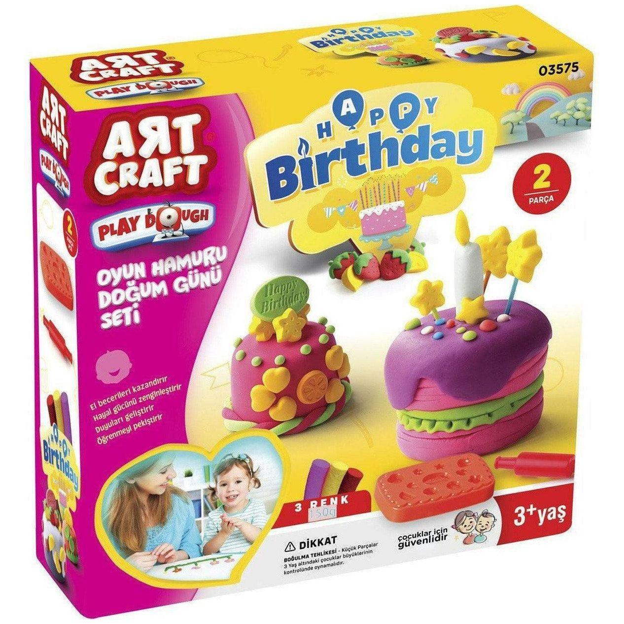 Dede 3575 Art Craft Birthday Play Dough 150 gr - BumbleToys - 5-7 Years, Boys, Cecil, Girls, Make & Create, Play-doh