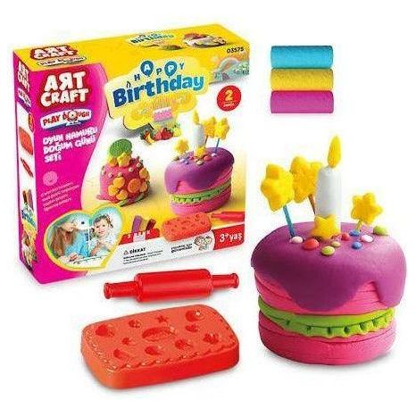 Dede 3575 Art Craft Birthday Play Dough 150 gr - BumbleToys - 5-7 Years, Boys, Cecil, Girls, Make & Create, Play-doh