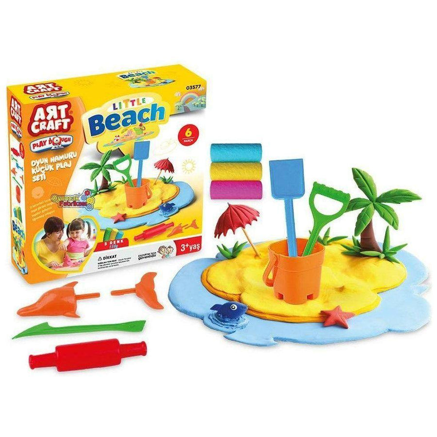 Art Craft little beach Play Dough Set 150gr