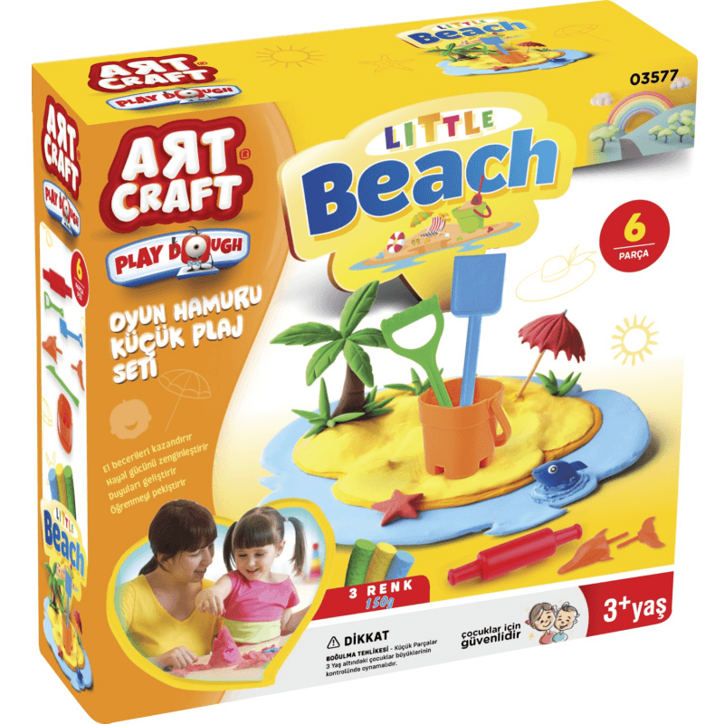 Dede 3577 Art Craft Play Dough Set 150gr - BumbleToys - 5-7 Years, Boys, Cecil, Girls, Make & Create, Play-doh