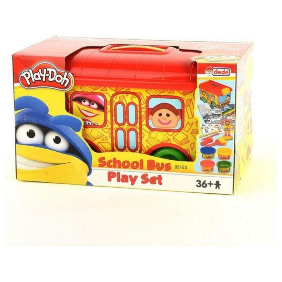 Dede Play Dough 3183 School Bus Set