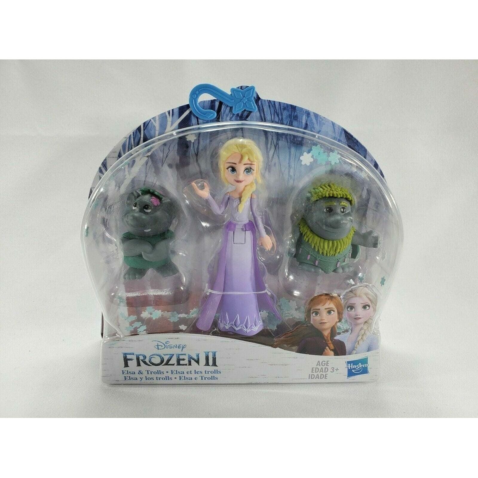 Disney Frozen 2 Elsa Small Doll with Troll Figures - BumbleToys - 5-7 Years, 8-13 Years, Frozen, Girls, Miniature Dolls & Accessories