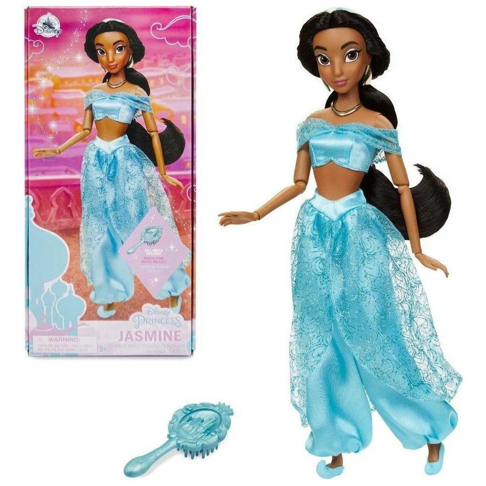 Disney Jasmine Classic Doll  Aladdin 30 cm - BumbleToys - 5-7 Years, Disney Princess, Fashion Dolls & Accessories, Girls