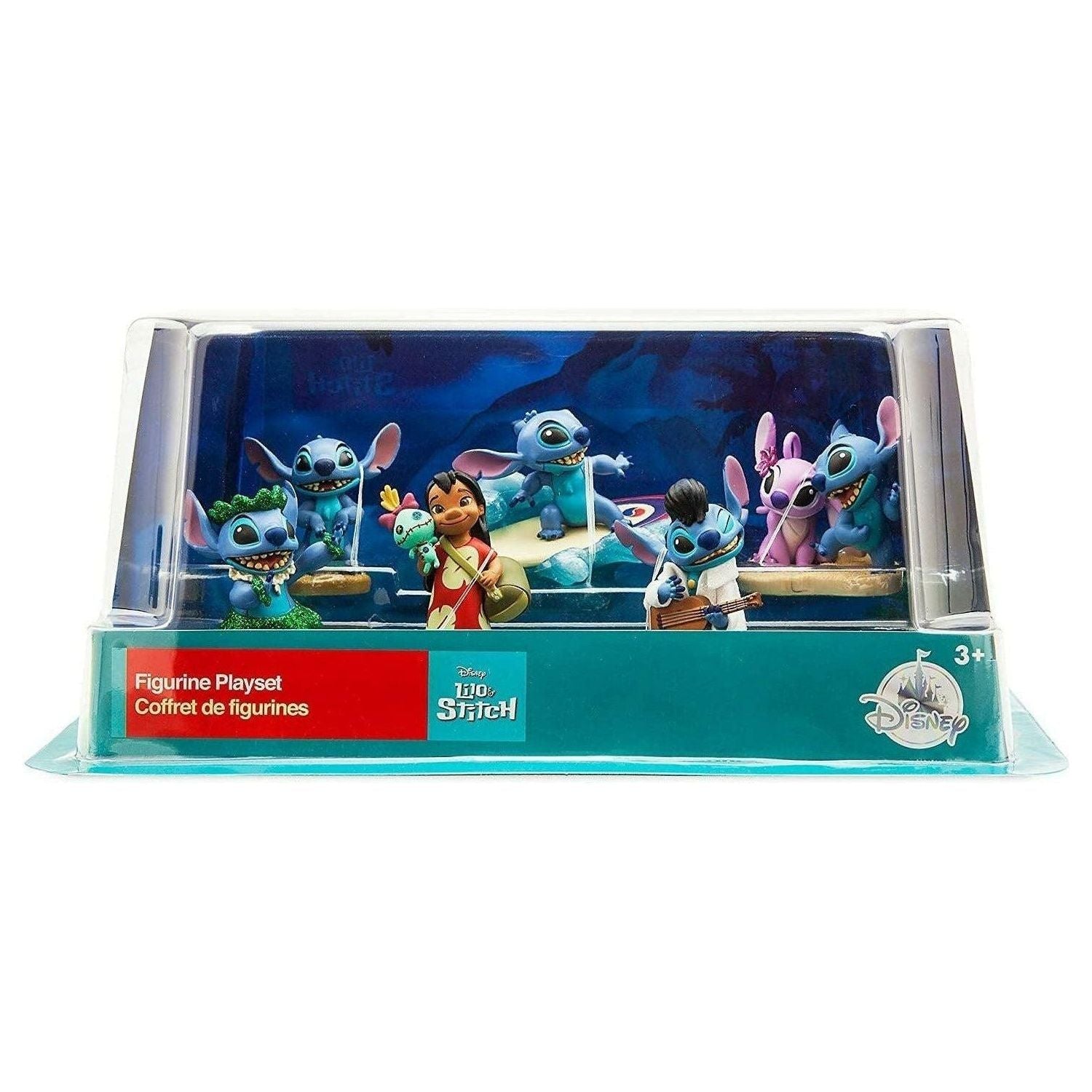 Disney Lilo & Stitch Deluxe Figure Play Set - BumbleToys - 2-4 Years, Disney, Lilo & Stitch, OXE, Pre-Order