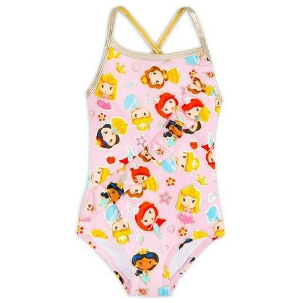 Disney Princess Swimsuit for Girls Size 4 - BumbleToys - 2-4 Years, Clothing, Girls, Kids Fashion, OXE, Sand Toys Pools & Inflatables, Swimsuit