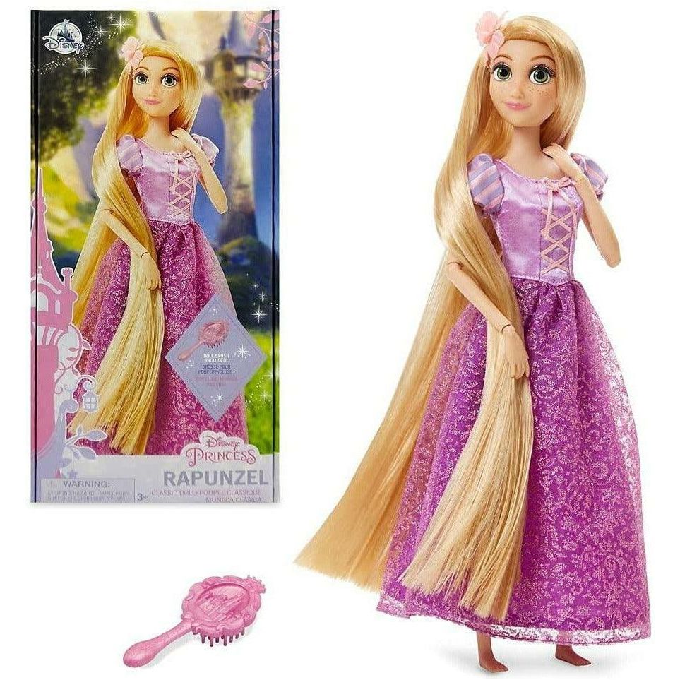 Disney Rapunzel Classic Doll – Tangled – 11 ½ Inches - BumbleToys - 5-7 Years, Disney Princess, Fashion Dolls & Accessories, Girls, Rapunzel