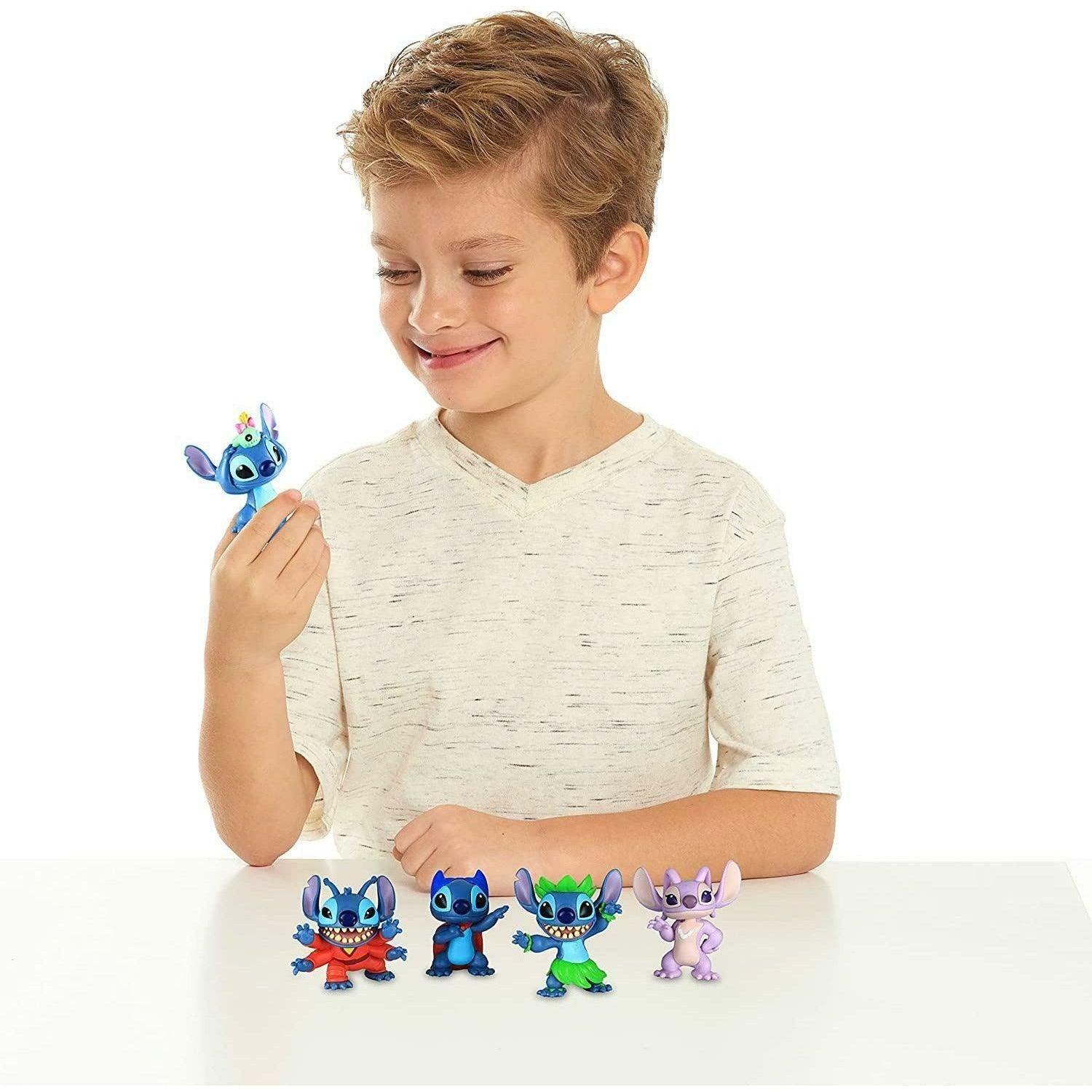 Disney’s Lilo & Stitch Collectible Stitch Figure Set 5 Pieces - BumbleToys - 2-4 Years, Disney, Lilo & Stitch, OXE, Pre-Order