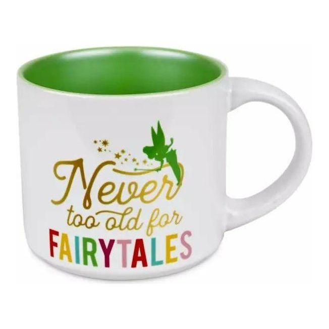 Disney Tinker Bell ''Never Too Old for Fairytales'' Mug 14 oz - BumbleToys - 4+ Years, Clearance, OXE, Tinker Bell