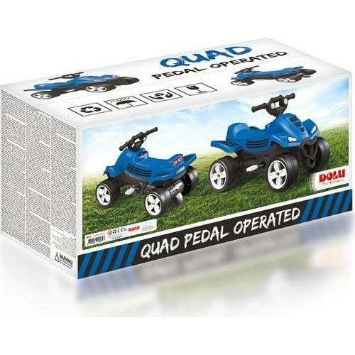 Dolu 8065 Quad Pedal Operated ATV Ride On Toy - BumbleToys - 5-7 Years, Boys, Cars, Cecil, Ride Ons