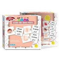Nilco Learn The Body Parts Learning Puzzle - BumbleToys - 5-7 Years, Card & Board Games, Nilco, Pre-Order, Puzzle & Board & Card Games, Unisex