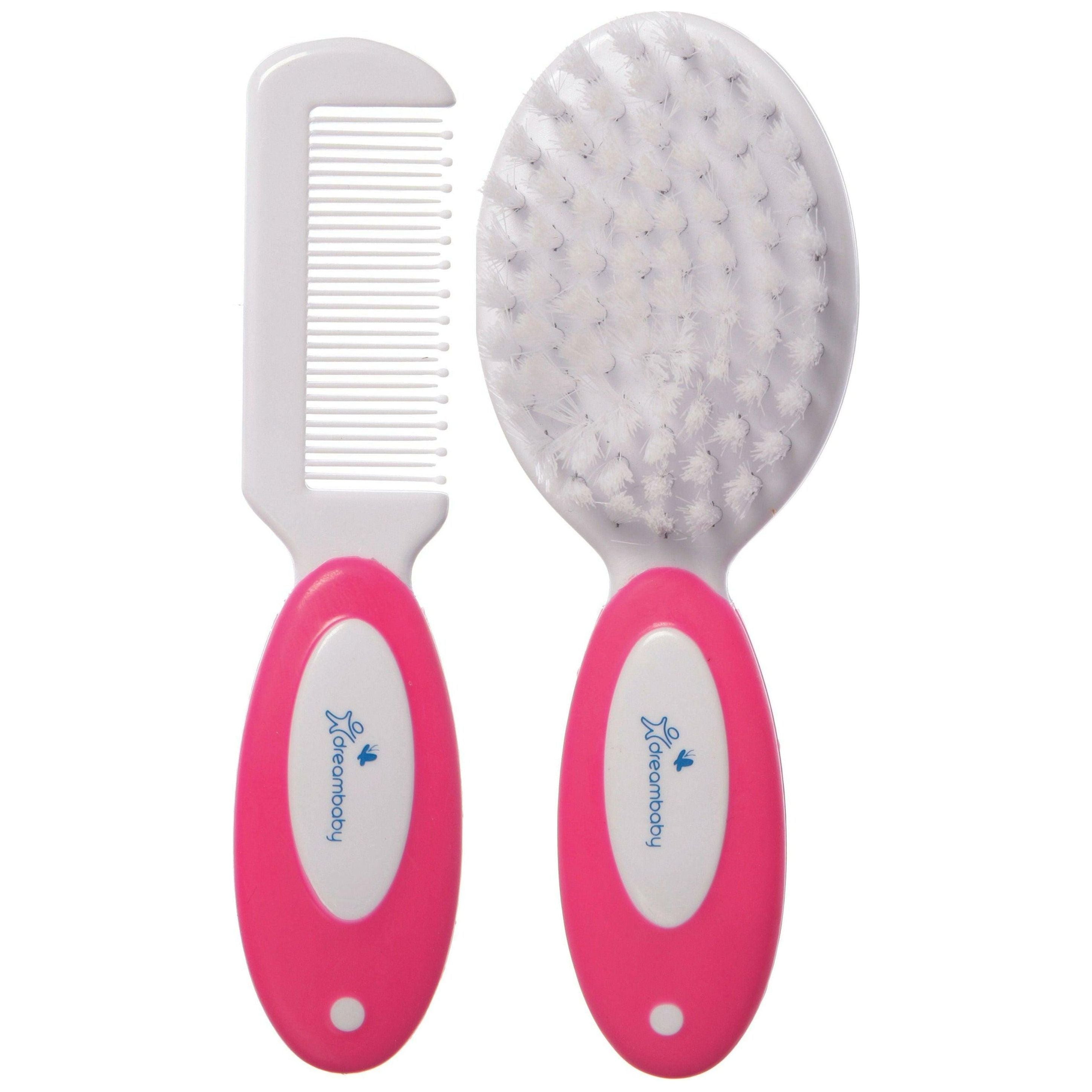 Dream baby G328 Deluxe Brush & Comb Set For Girls - BumbleToys - 0-24 Months, Babies, Baby Saftey & Health, Cecil, Girls