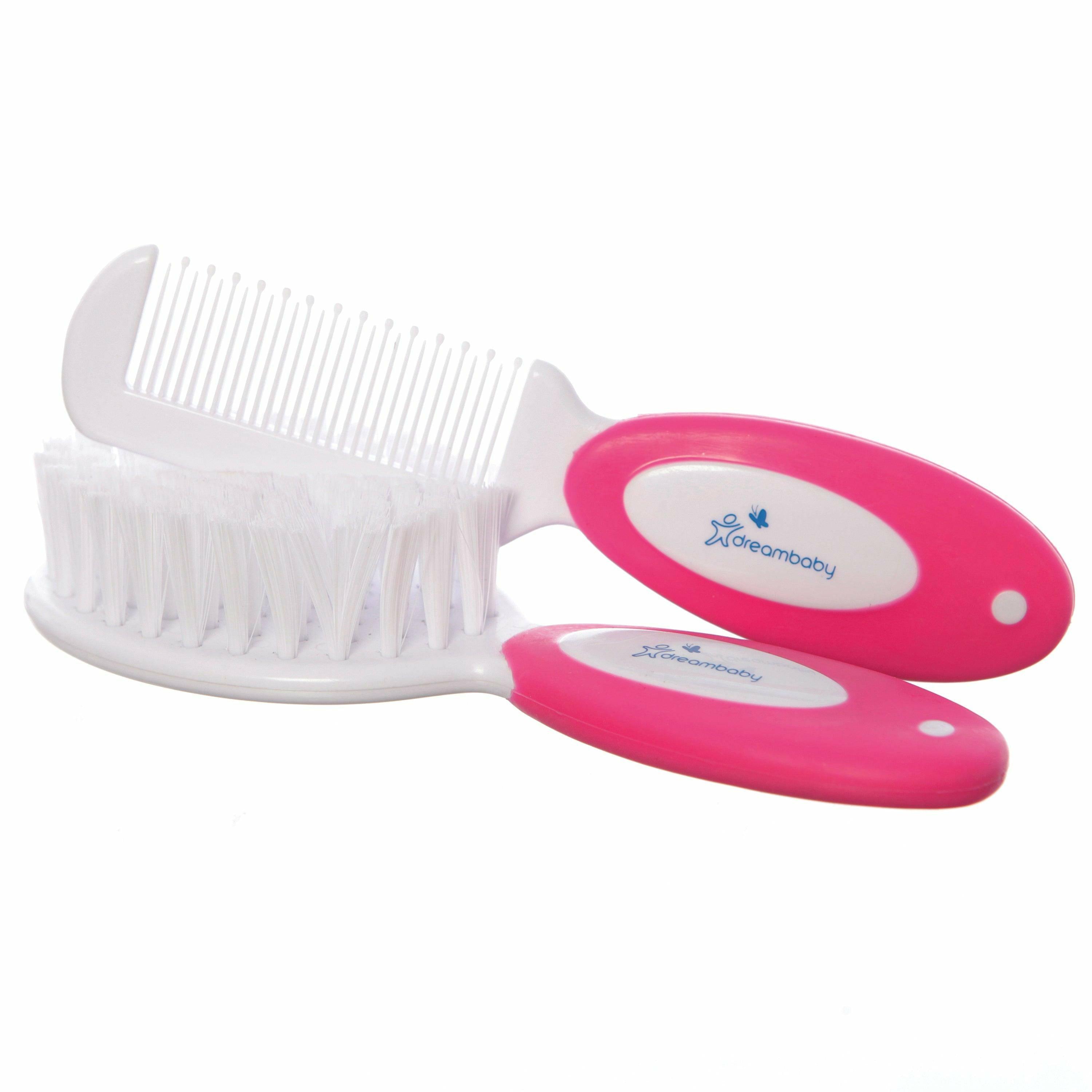 Dream baby G328 Deluxe Brush & Comb Set For Girls - BumbleToys - 0-24 Months, Babies, Baby Saftey & Health, Cecil, Girls