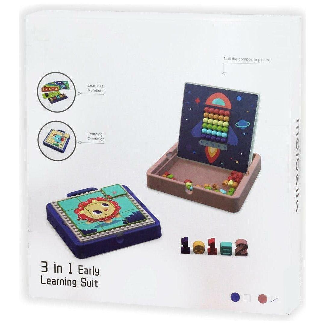 Early Learning Suit 3 In 1 Numbers & Oerations - BumbleToys - 2-4 Years, Boys, Girls, Learning Toys, Toy Land