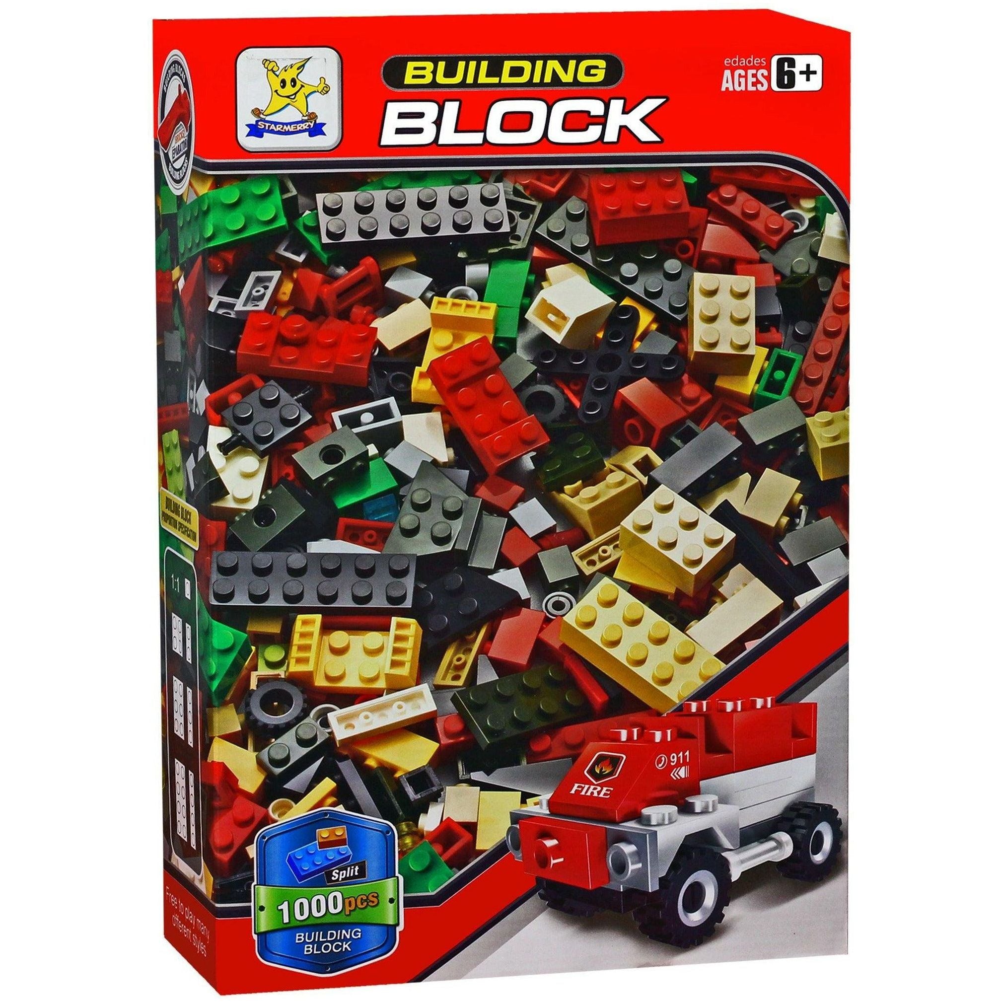 Fire & Military Building Blocks Bricks Eparator Set 1000 Pieces - BumbleToys - 5-7 Years, Boys, LEGO, Toy Land