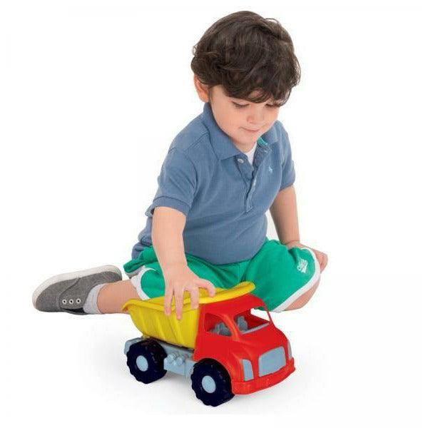 FISHER PRICE TRUCK WITH FLAP JUMBO TRUCK - BumbleToys - 2-4 Years, Boys, Cars, Cecil, Girls, Truck, Vehicles & Play Sets