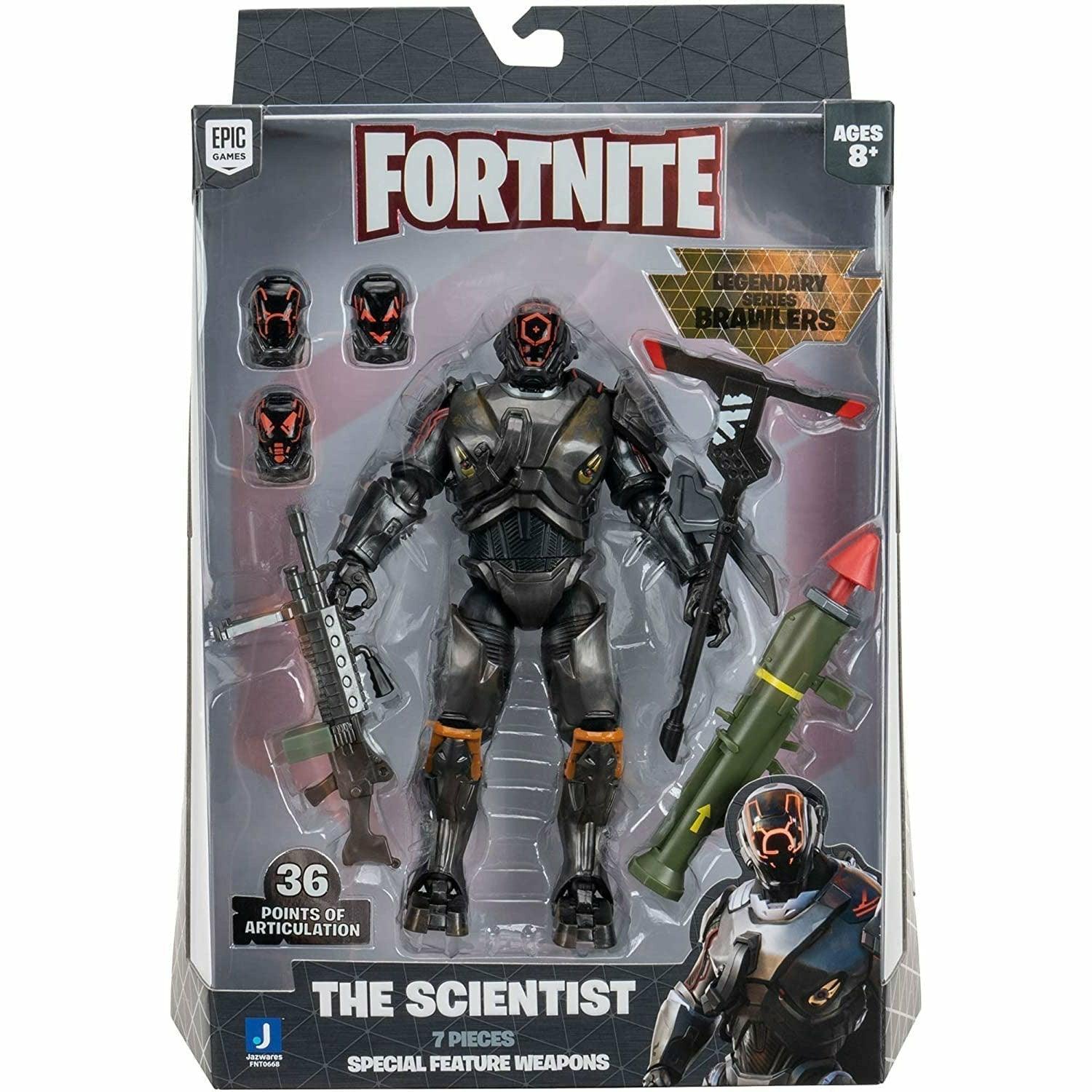 Fortnite Legendary Series Brawlers, 1 Figure Pack - 7 Inch The Scientist Action Figure, Plus Accessories - BumbleToys - 8+ Years, 8-13 Years, Action Battling, Action Figures, Boys, Figures, Fortnite, OXE, Pre-Order