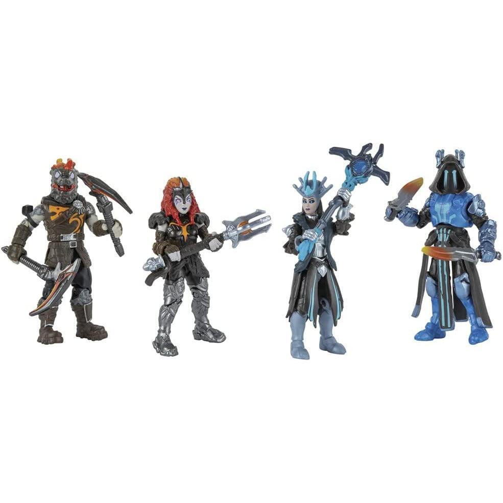 Fortnite Micro Squad - Four 2.5-inch Articulated Figures with Harvesting Tools - BumbleToys - 8+ Years, 8-13 Years, Action Battling, Action Figures, Boys, Figures, Fortnite, OXE, Pre-Order