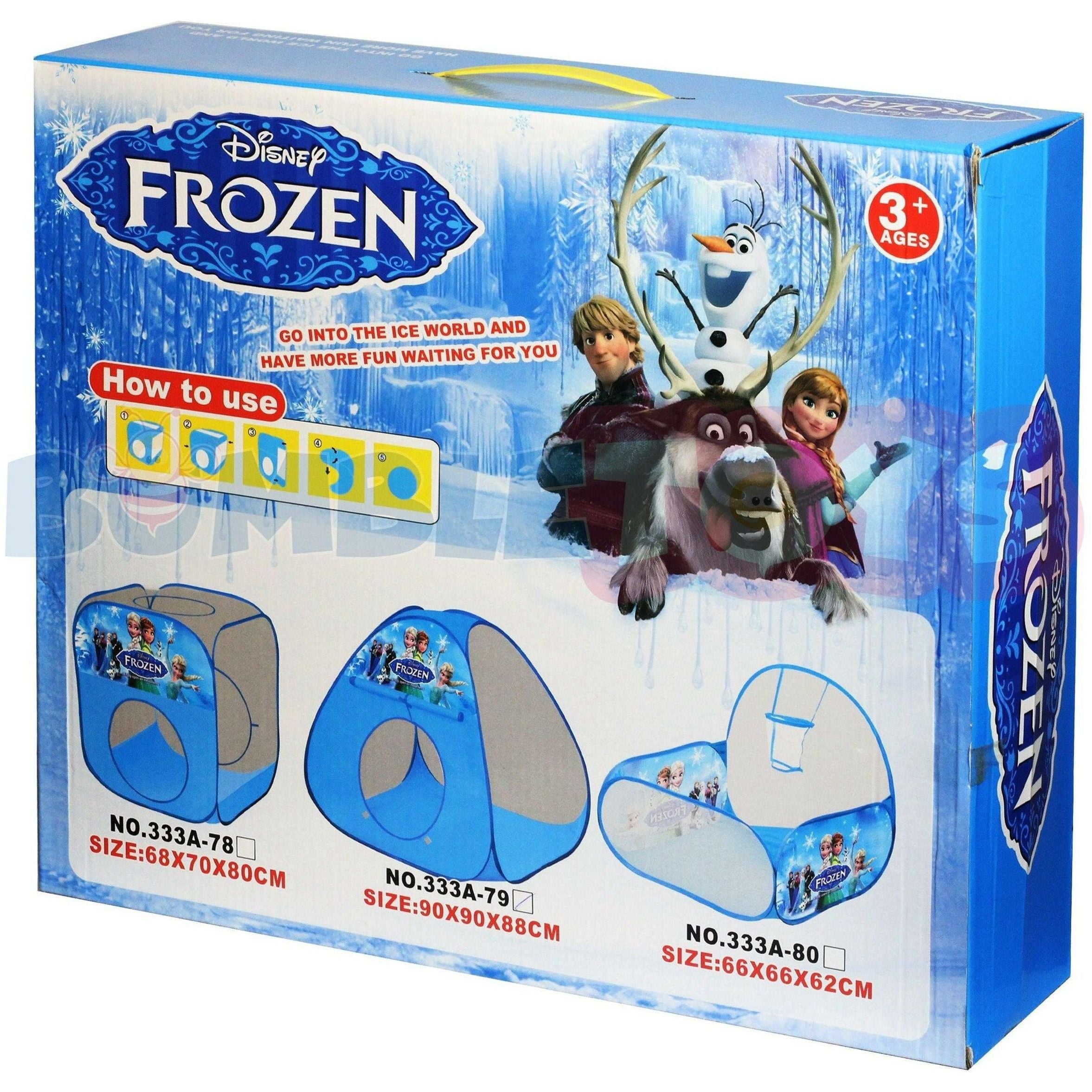 Frozen Ball Tent With 50 Balls For Kids - BumbleToys - 5-7 Years, Boys, El Rowad, Frozen, Girls, Tent