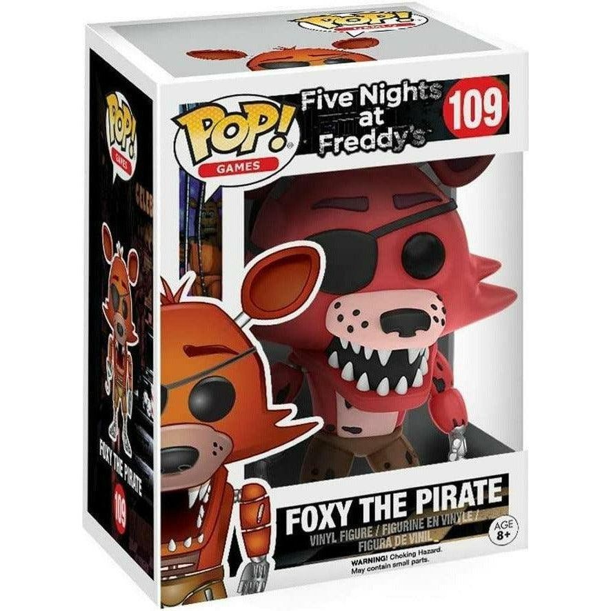 Funko Five Nights at Freddy's - Foxy The Pirate Toy Figure - BumbleToys - 18+, 4+ Years, 5-7 Years, Action Figures, Boys, Characters, Dexter, Funko, Pre-Order