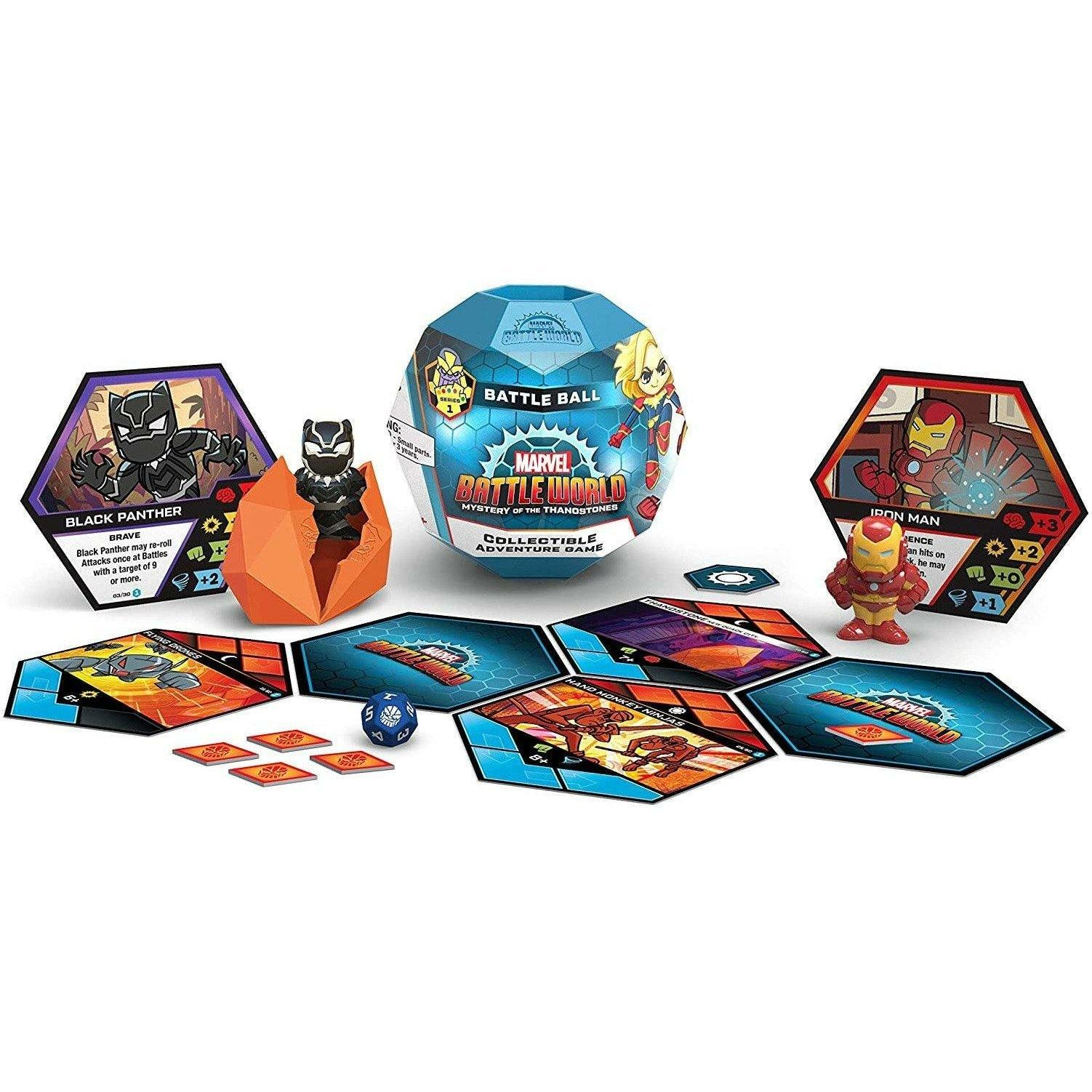 Funko Marvel Battleworld: Battle Ball Series 1 - Collectible Adventure Game - BumbleToys - 5-7 Years, Boys, Fashion Dolls & Accessories, Funko