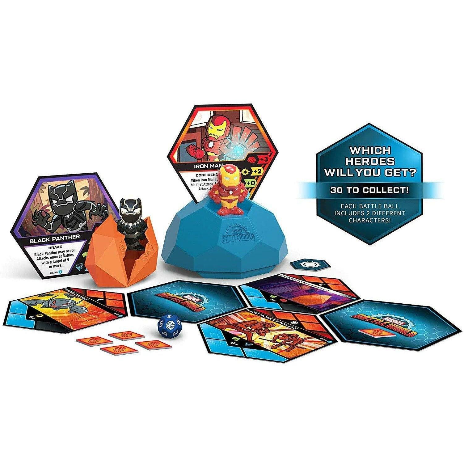 Funko Marvel Battleworld: Battle Ball Series 1 - Collectible Adventure Game - BumbleToys - +18, Action Figure, Boys, Funko