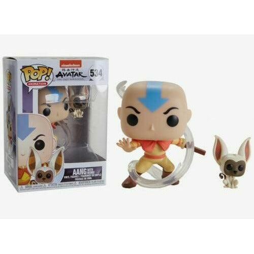 Funko Pop! Avatar The Last Airbender - Aang with Momo - BumbleToys - 18+, Action Figures, Avatar, Boys, Funko
