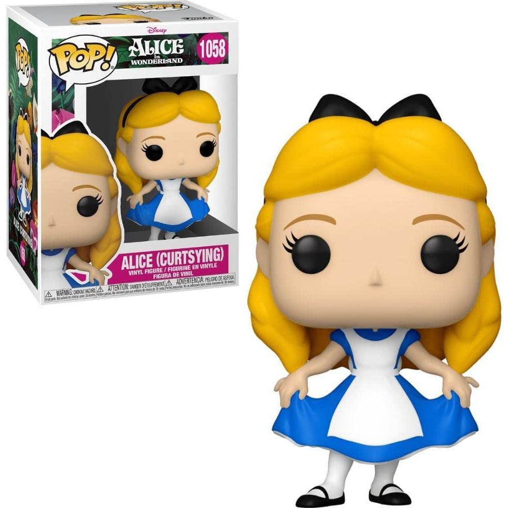Funko Pop! Disney: Alice in Wonderland 70th - Alice in Wonderland Curtsying, 3.75 inches - BumbleToys - 18+, Action Figures, Avatar, Boys, Funko, Pre-Order