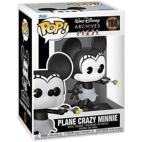 Funko Pop! Disney: Minnie Mouse - Plane Crazy Minnie (1928) - BumbleToys - 18+, 5-7 Years, Action Figures, Funko, Girls, Pre-Order
