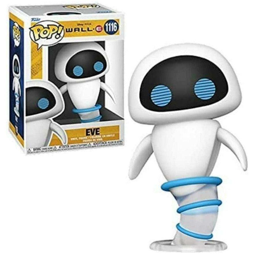 Funko Pop Disney: WALL-E - Eve Vinly Figure - BumbleToys - 18+, 4+ Years, 5-7 Years, Action Figures, Avengers, Boys, Captain America, Characters, Funko, Pre-Order