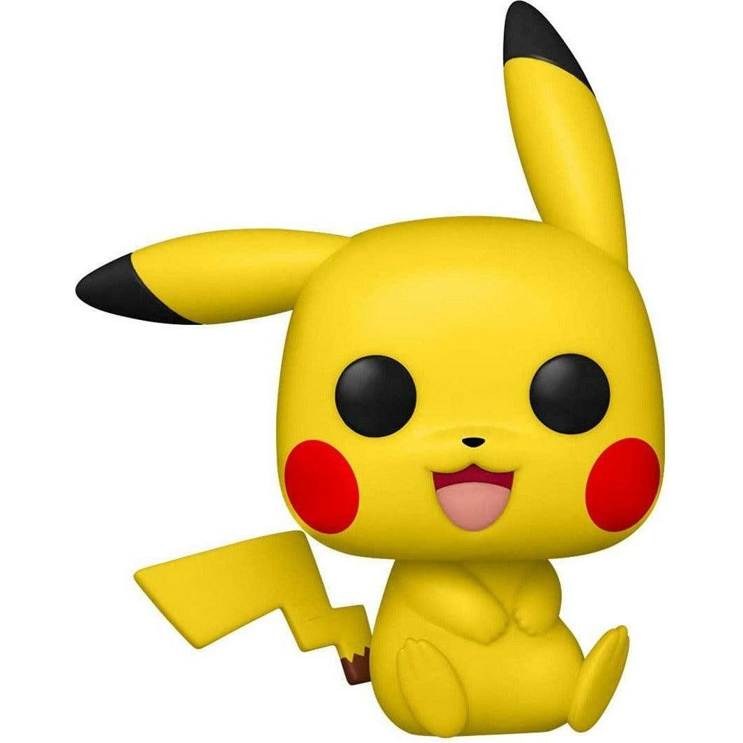 Funko Pop! Games: Pokemon - Pikachu (Sitting) - BumbleToys - 18+, 4+ Years, 5-7 Years, Action Figures, Boys, Characters, Funko, Girls, POKEMON, Pre-Order
