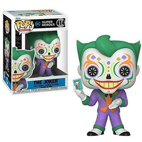 Funko POP Heroes: Dia De Los DC - The Joker - BumbleToys - 18+, Batman, Boys, DC Comics, Funko, Joker, OXE, Pre-Order