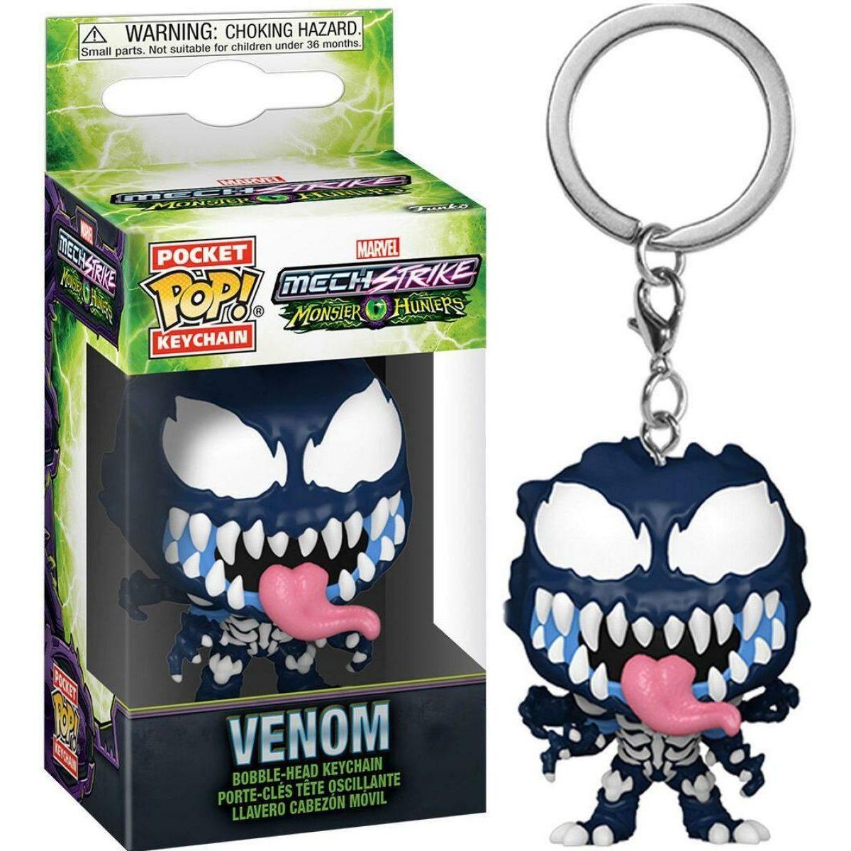 Funko Pop! Keychain: Monster Hunters - Venom - BumbleToys - 18+, 4+ Years, 5-7 Years, Action Figures, Boys, Funko, Key Chain, Pre-Order