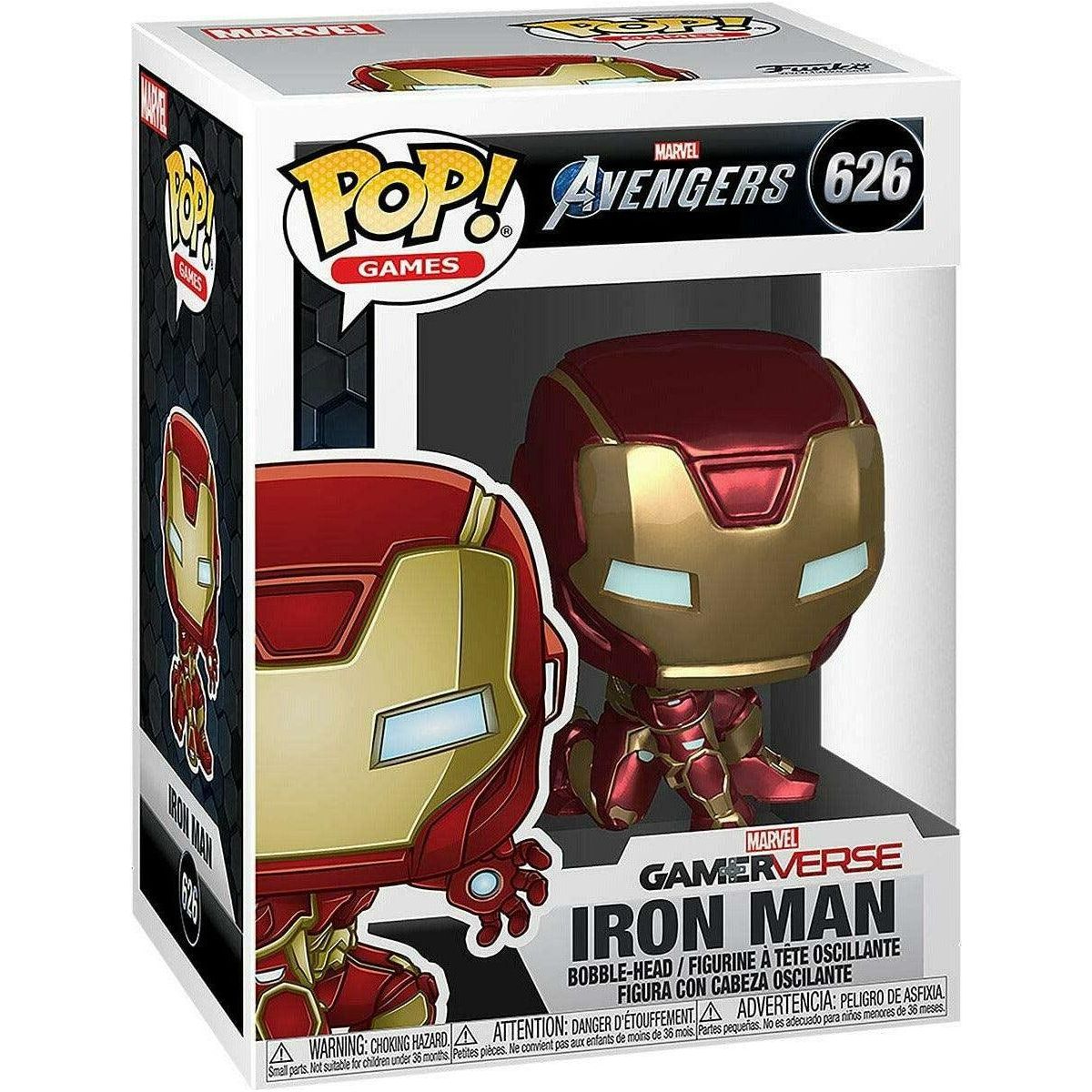 Funko Pop! Marvel Avengers Game - Iron Man (Stark Tech Suit) - BumbleToys - 18+, 4+ Years, 5-7 Years, Action Figures, Avengers, Boys, Characters, Funko, Iron man, Pre-Order