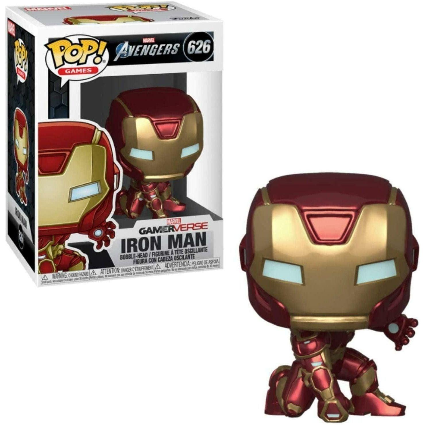 Funko Pop! Marvel Avengers Game - Iron Man (Stark Tech Suit) - BumbleToys - 18+, Action Figures, Avengers, Boys, Characters, collectible, collectors, Funko, Iron man, Pre-Order