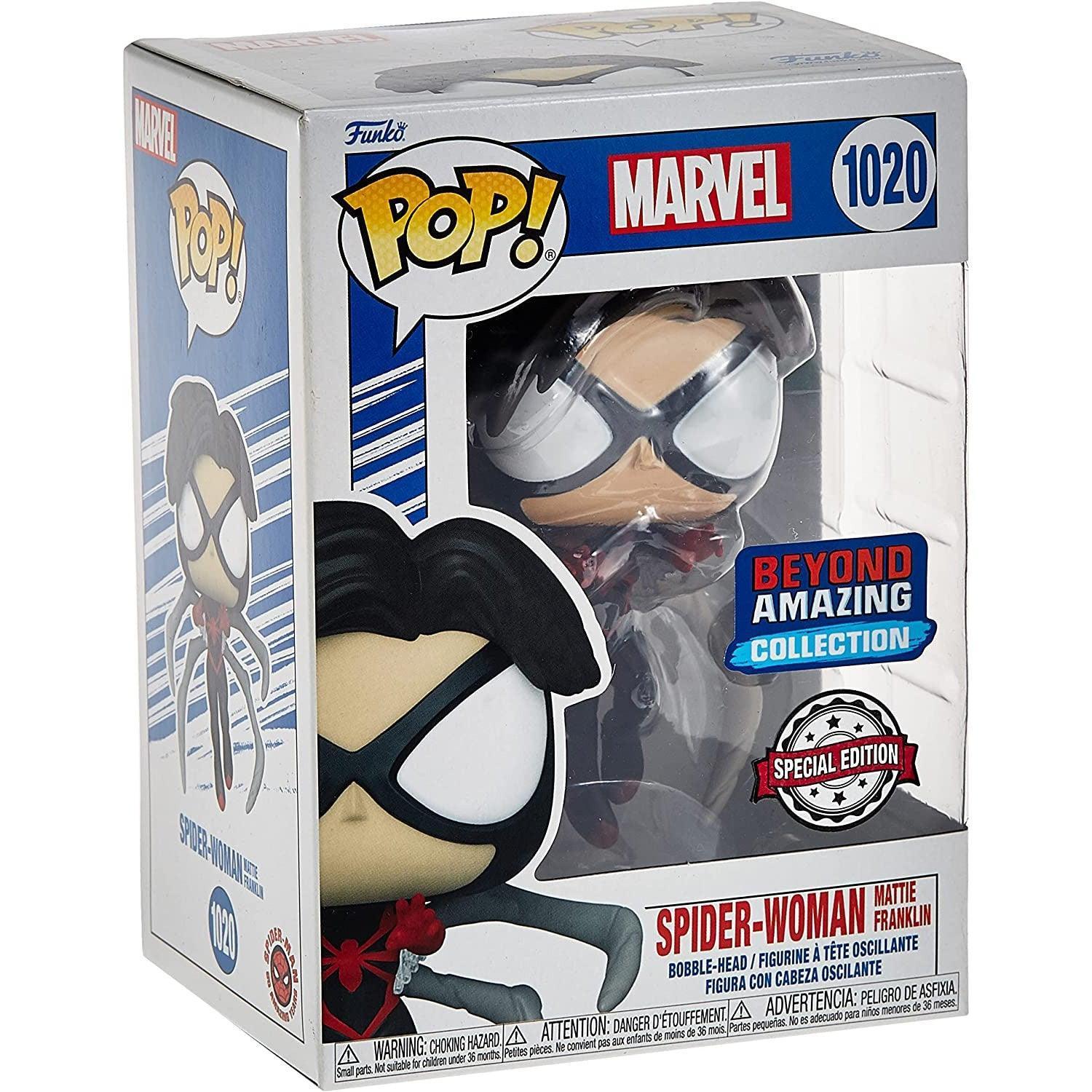 Funko Pop Marvel: Beyond Amazing - Spider-Woman Mattie Franklin - BumbleToys - 18+, Action Figures, Avengers, Boys, Characters, Funko, Girls, Pre-Order