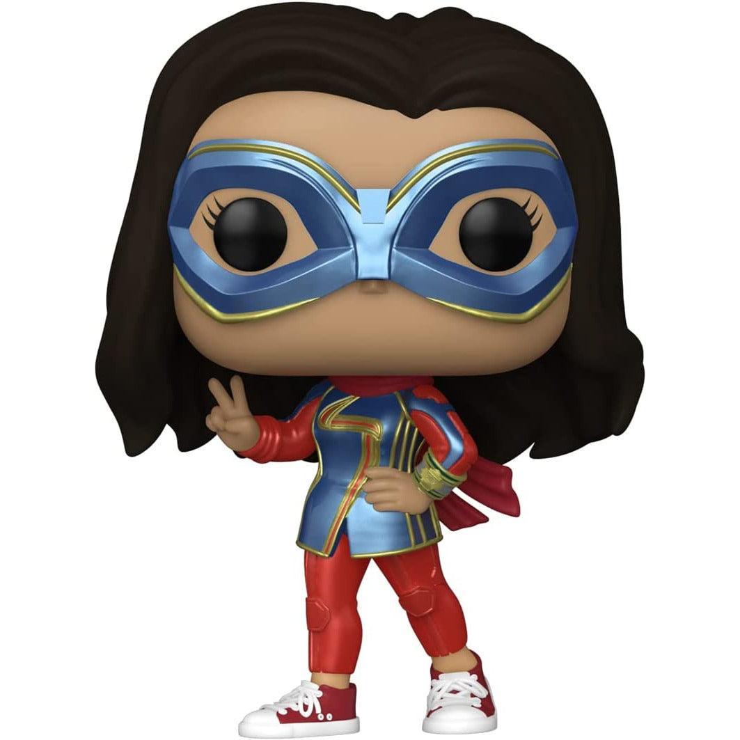 Funko POP Marvel: Jersey - Ms. Marvel - BumbleToys - 18+, Action Figures, Characters, Funko, Girls, Marvel, Pre-Order