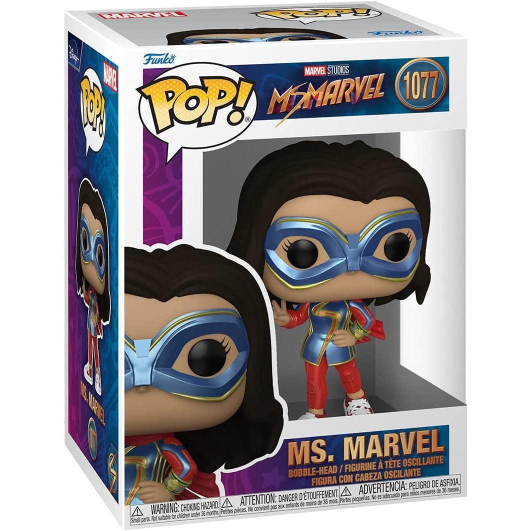 Funko POP Marvel: Jersey - Ms. Marvel - BumbleToys - 18+, Action Figures, Characters, Funko, Girls, Marvel, Pre-Order
