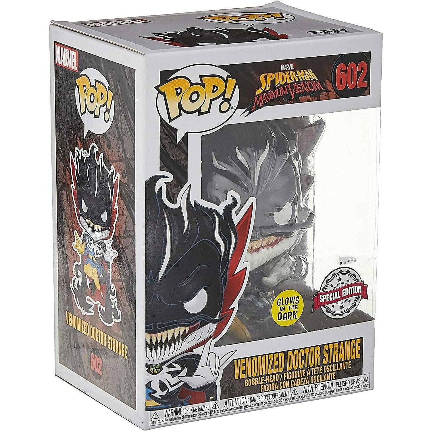 Funko Pop Marvel: Maximum Venom - Dr. Strange, Glow in The Dark - BumbleToys - 18+, Action Figures, Boys, Dr. Strange, Funko, Marvel, Pre-Order