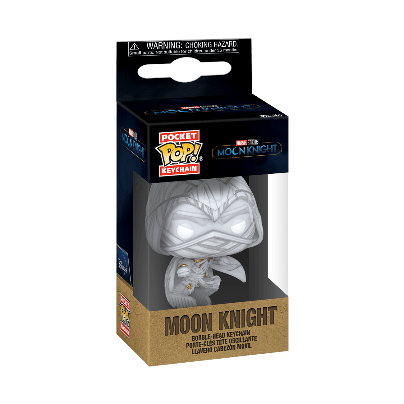 Funko Pop! Marvel - Moon Knight: Moon Knight Vinyl Keychain - BumbleToys - 18+, Action Figures, Boys, Funko, Girls, Key Chain, New Arrivals
