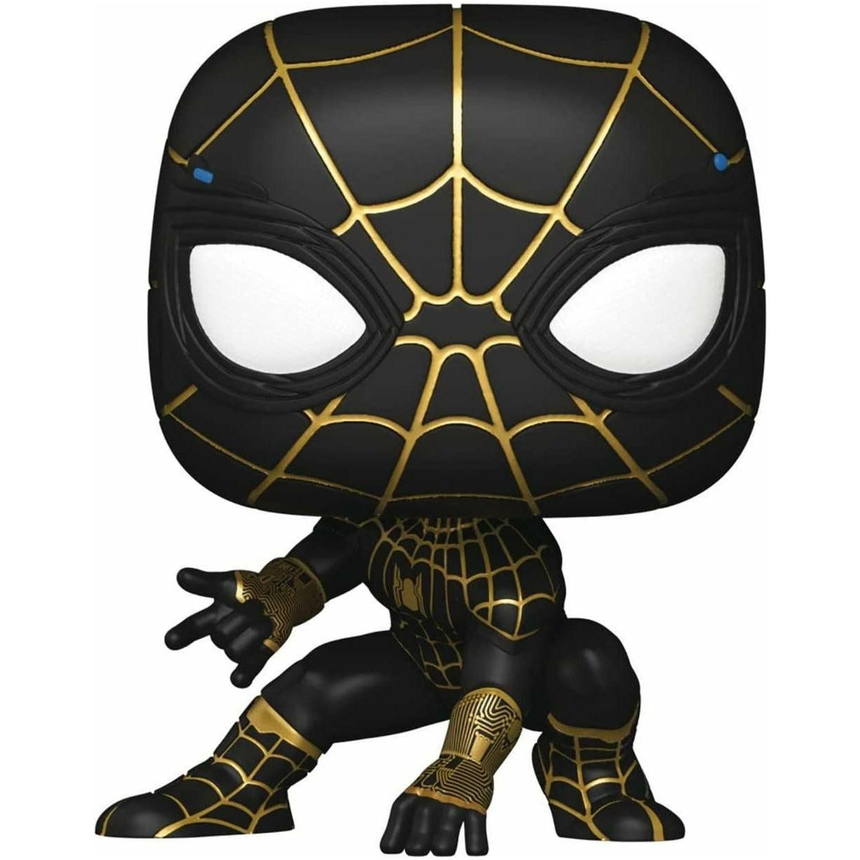 Funko Pop! Marvel Spider-Man Spiderman in Black and Gold Suit - BumbleToys - 18+, 4+ Years, 5-7 Years, Action Figures, Avengers, Boys, Characters, Funko, Pre-Order, Spider man, Spiderman
