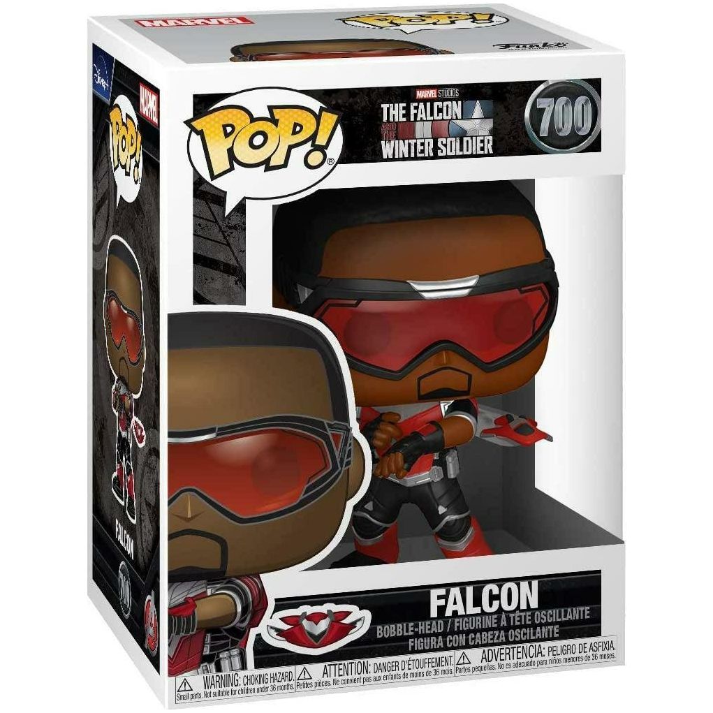 Funko Pop Marvel The Falcon and The Winter Soldier - Falcon - BumbleToys - 18+, 4+ Years, 5-7 Years, Action Figures, Boys, Funko, Marvel, Winter Soldier