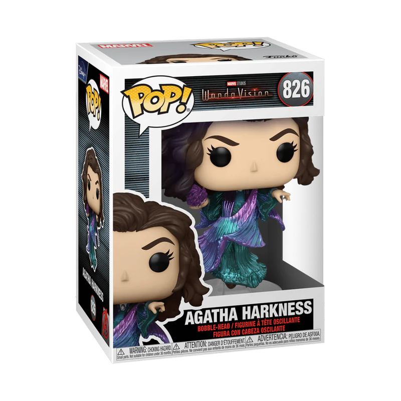 Funko Pop! Marvel: Wanda Vision - Agatha Harkness - BumbleToys - 18+, 5-7 Years, 6+ Years, Action Figures, Boys, Disney, Funko, Marvel, OXE, Pre-Order