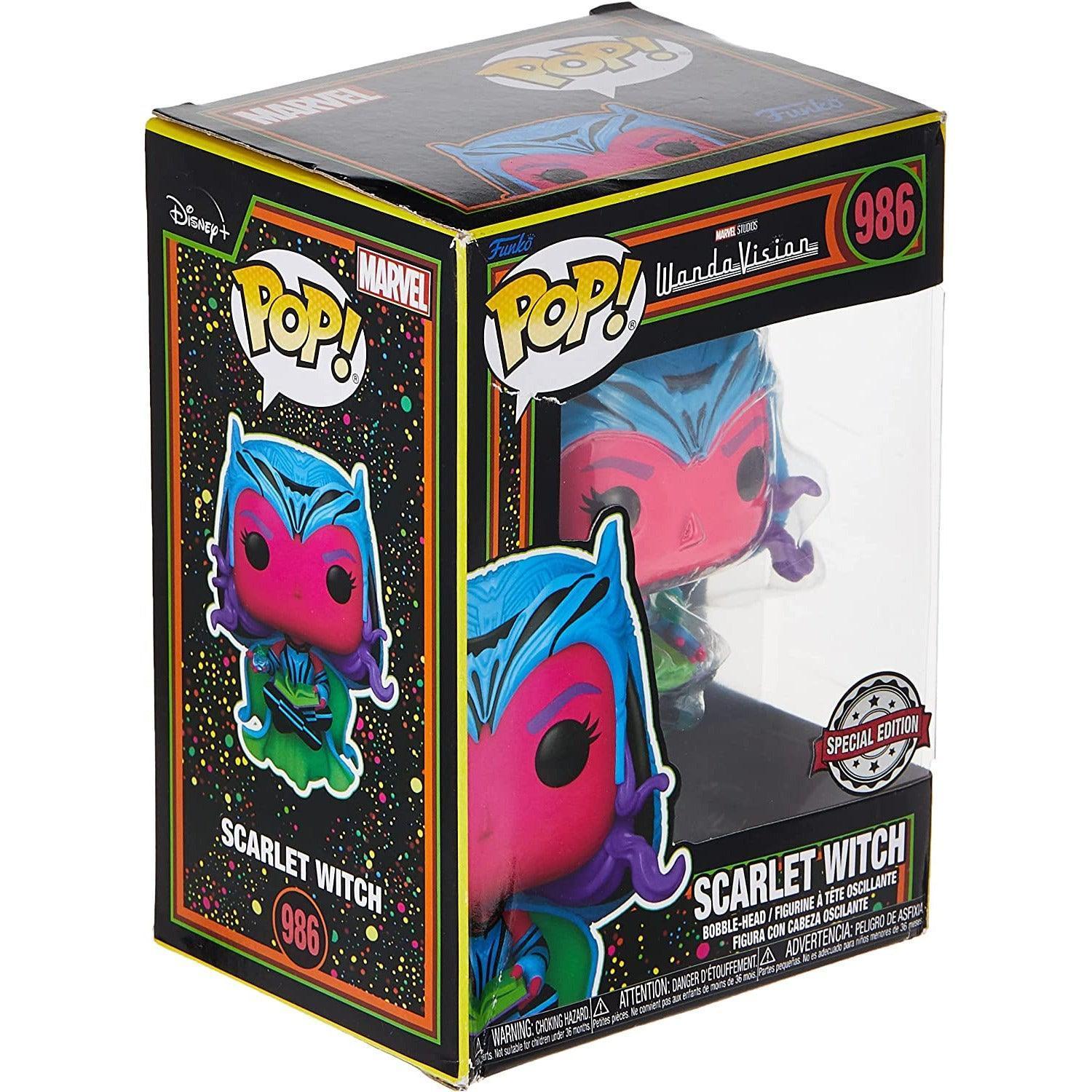 Funko Pop! Marvel WandaVision - The Scarlet Witch (Black Light) - BumbleToys - 18+, Action Figures, Boys, Disney, Funko, Marvel, OXE, Pre-Order