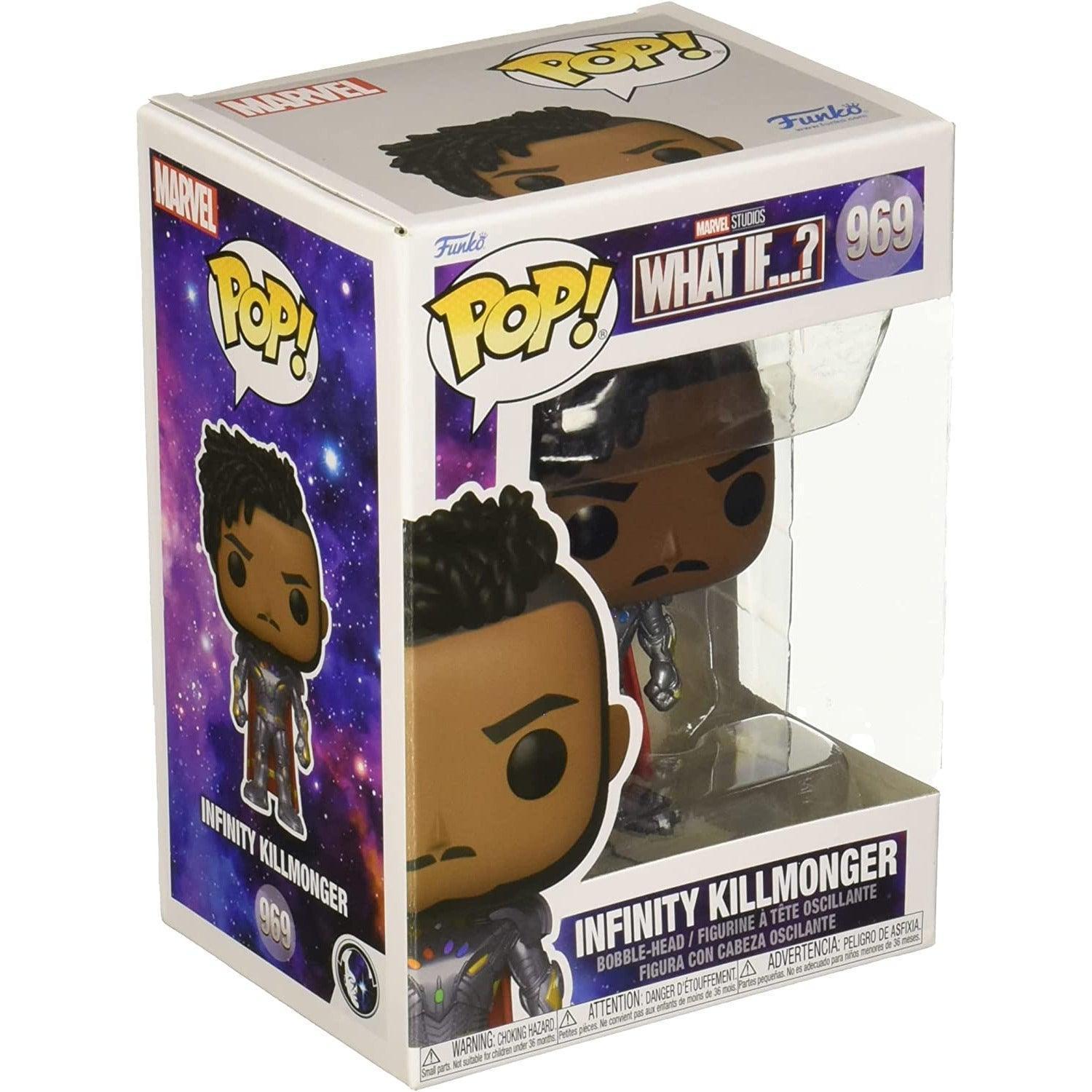 Funko POP Marvel What If? - Infinity Killmonger - BumbleToys - 18+, Batman, Boys, DC Comics, Funko, Joker, OXE