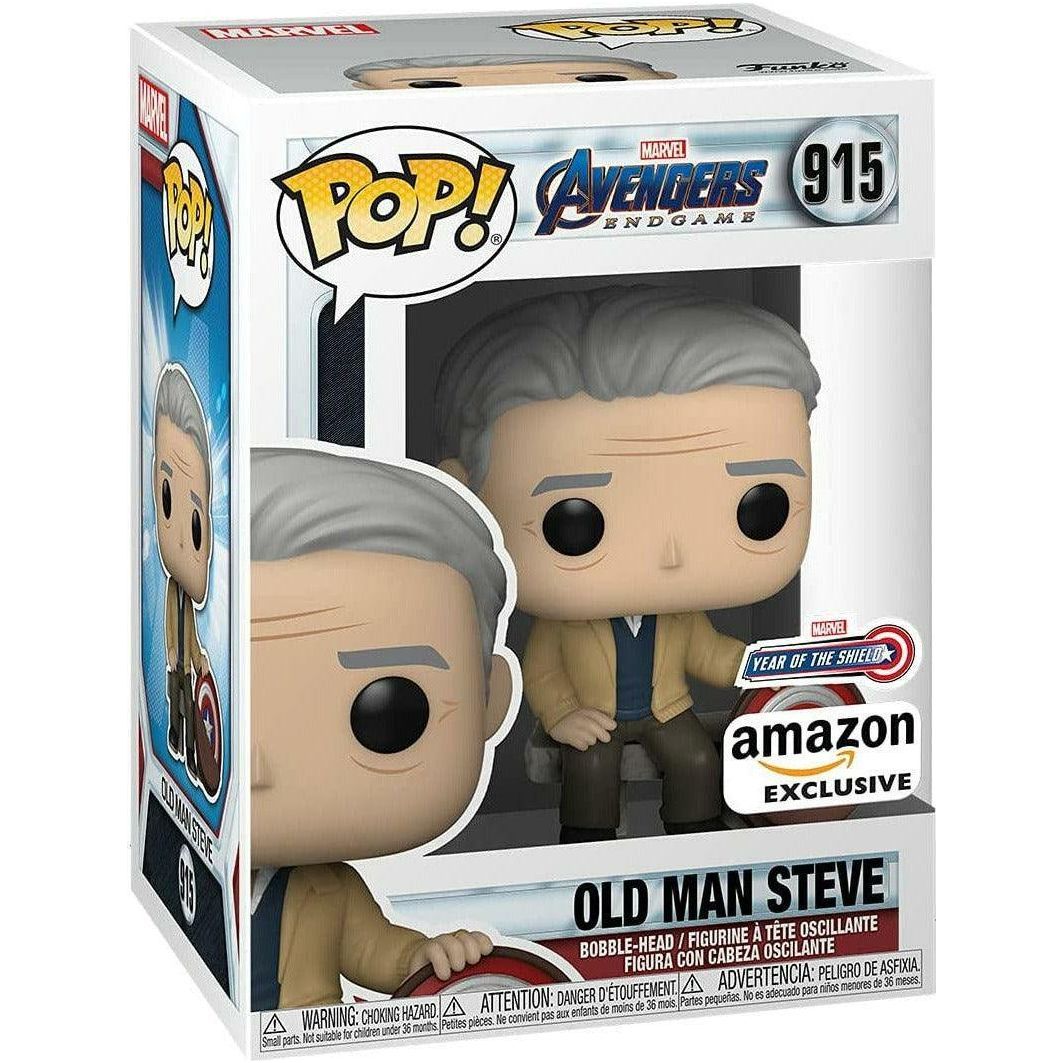 Funko Pop! Marvel: Year of The Shield - Old Man Steve Captain America - BumbleToys - 18+, 5-7 Years, 6+ Years, Boys, Disney, Funko, Marvel, OXE, Pre-Order