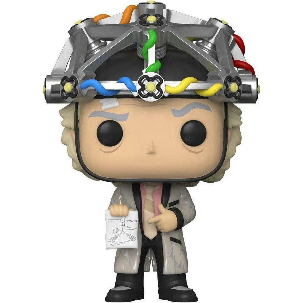Funko Pop! Movies: Back to The Future - Doc With Helmet - BumbleToys - 18+, Action Figures, Boys, Funko, OXE, Pre-Order